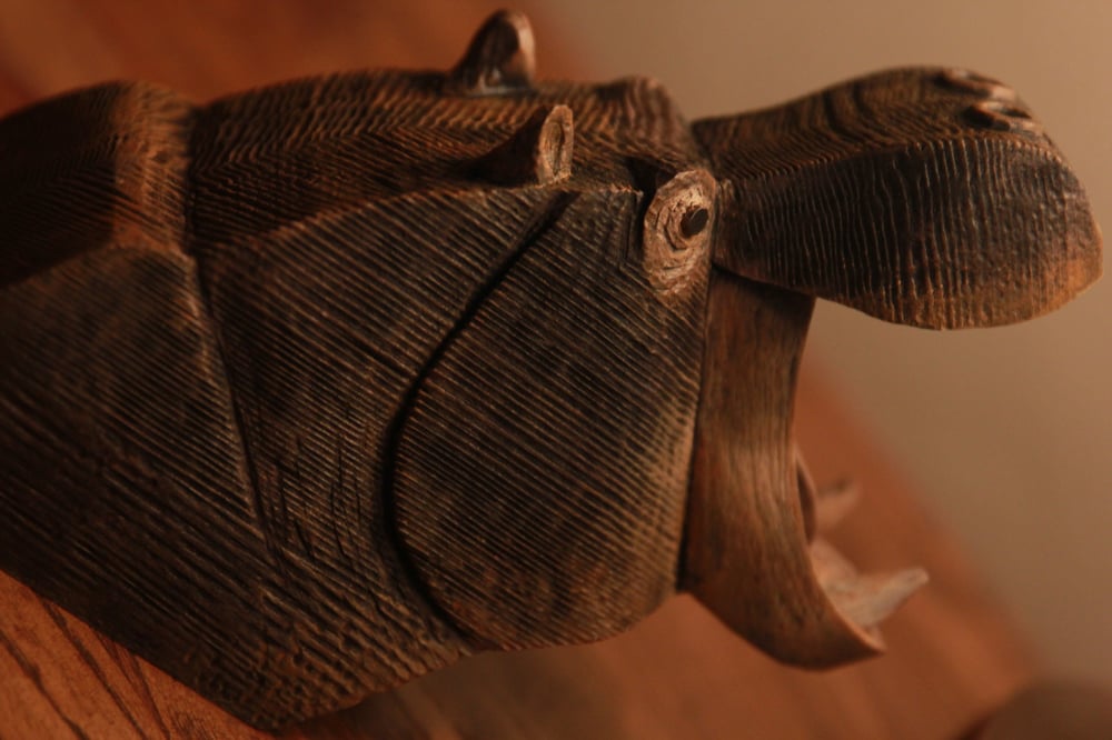 Image of "FRANCIS" THE WHITTLE HIPPO