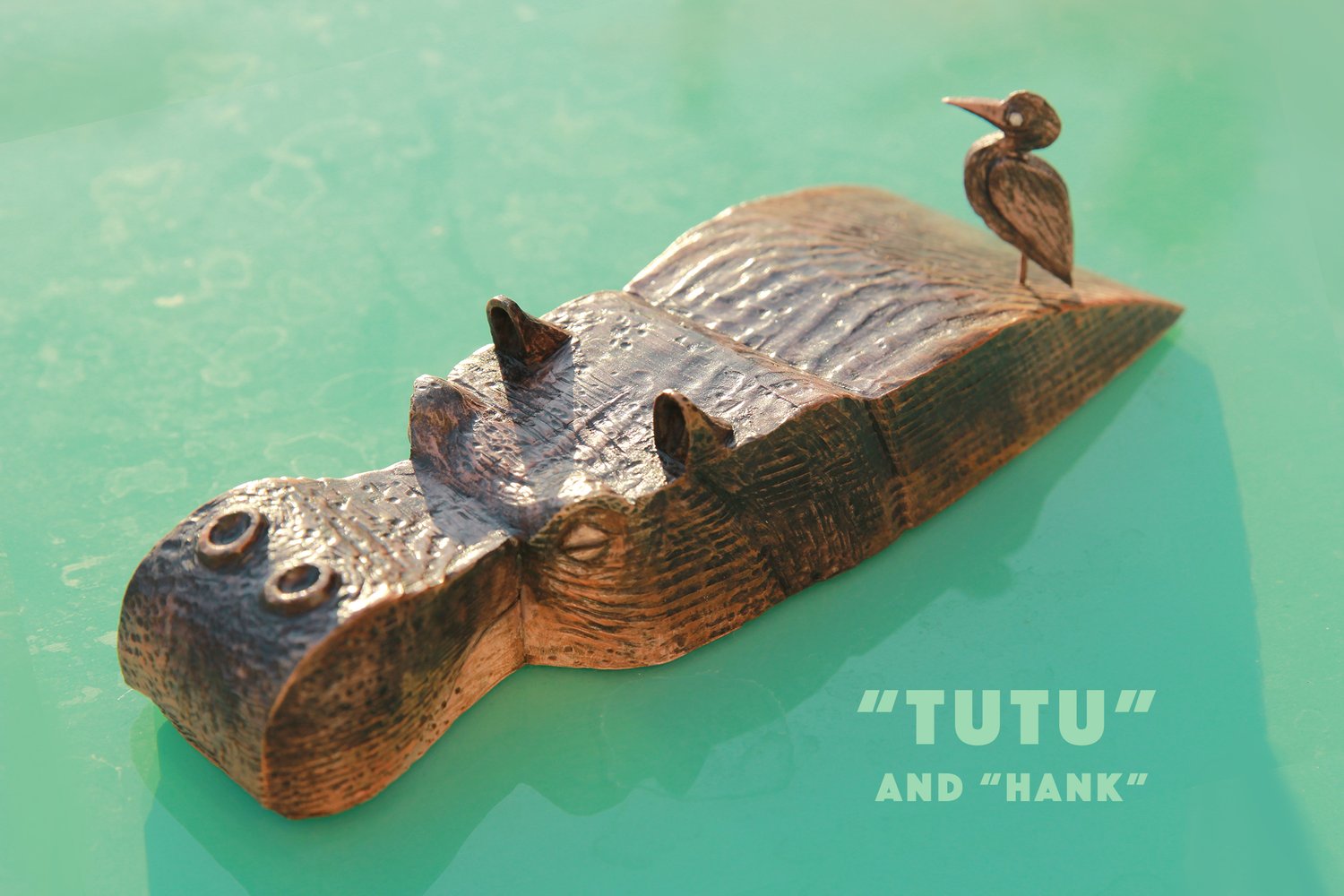 Image of "TUTU" THE WHITTLE HIPPO