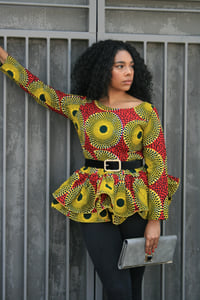 Image 2 of THE MONA PEB BLOUSE 