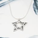 Personalised "Star of Love" Necklace