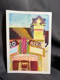Image 2 of Aero Theater Postcard Painting