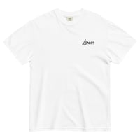 Image 2 of White/Blk Shop Tee