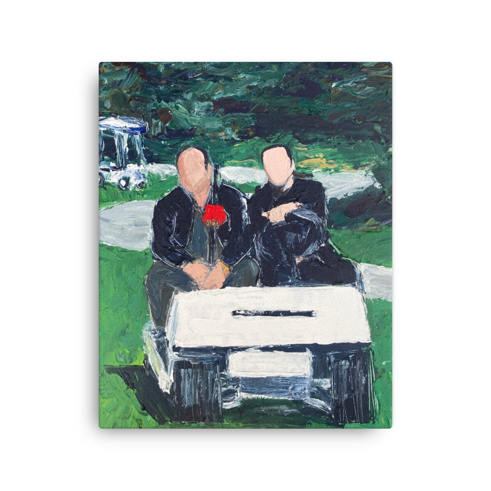 Image of Stupida fucking game (Canvas print) 16” x 20”