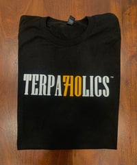 Image 1 of TERPAHOLICS LOGO TEE BLACK