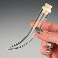 Image 1 of Lotus White Whisker Keeper 4"