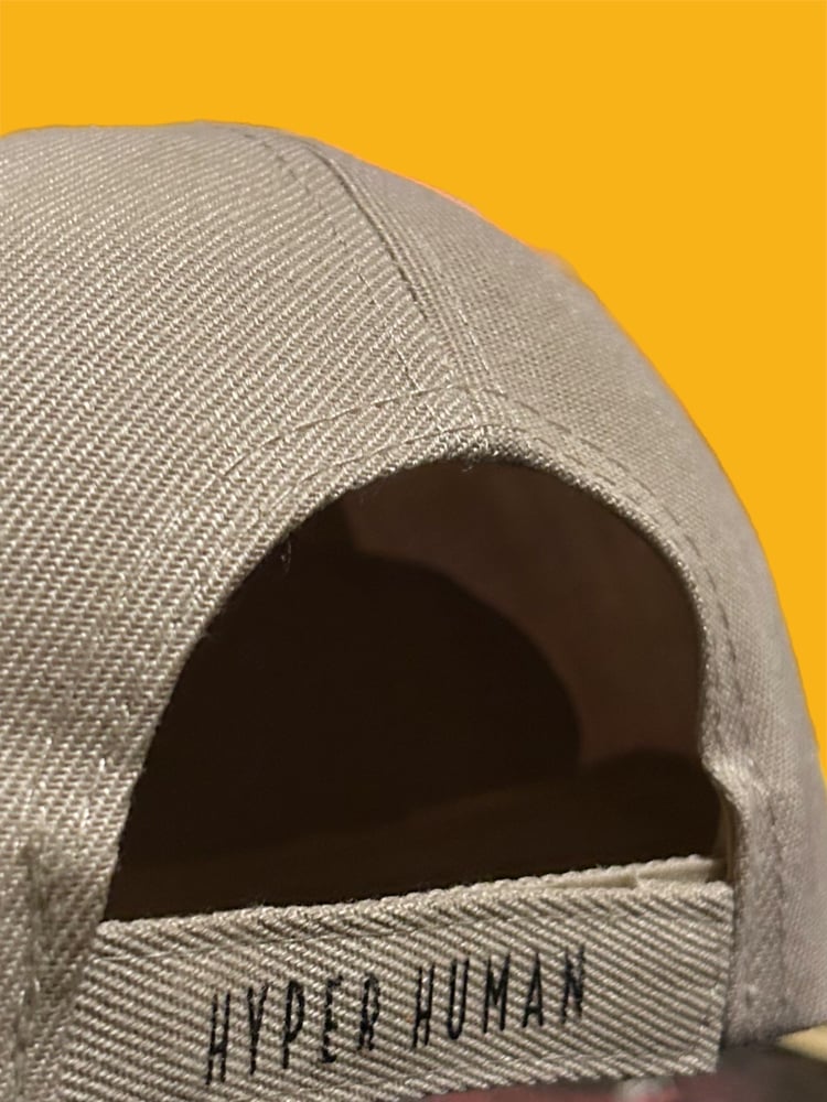 Image of ALL IS WELL 3X DOPE DAD CAP (KHAKI SHORTS)