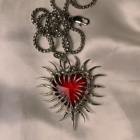 Image 4 of Garnet Heart #1