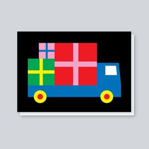 Image of Presents Lorry card