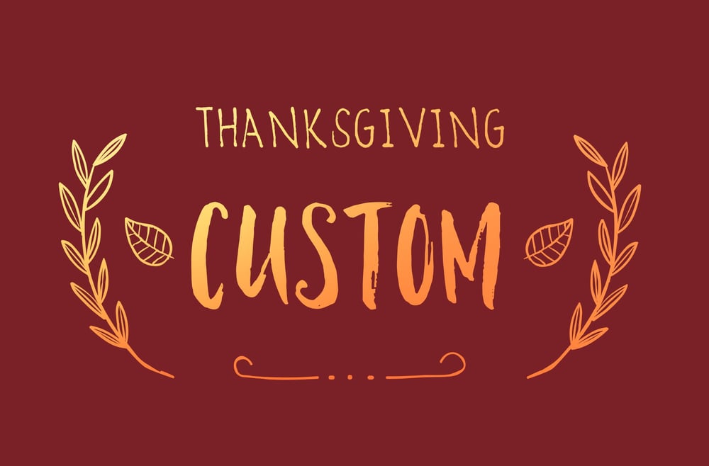Image of Thanksgiving Custom