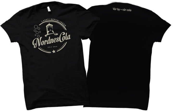 Image of Nordnescola t-skjorte.