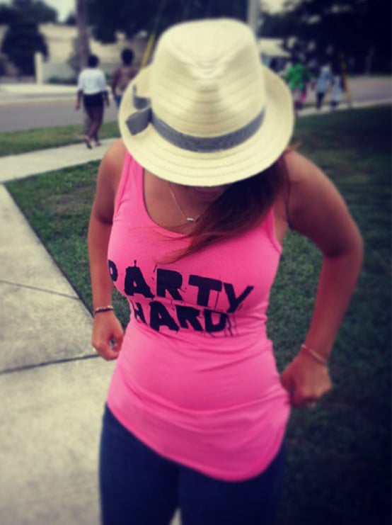 Image of Party Hard Women's Tank Tops