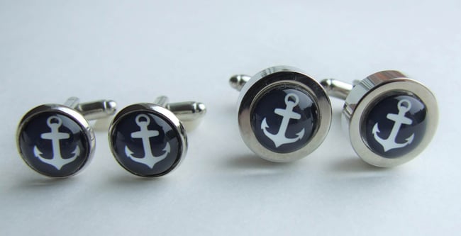 Anchors Aweigh - Cuff Links (Small)