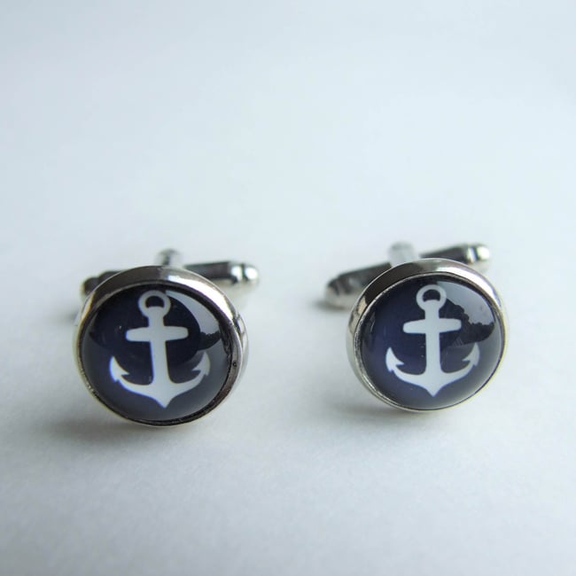 Anchors Aweigh - Cuff Links (Small)