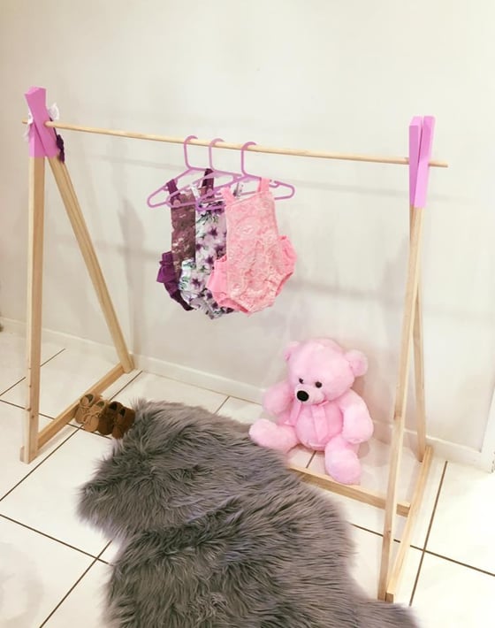 Image of 'Dress-Me-Up' Clothes Rack