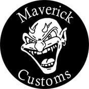 Image of MAVERICK CUSTOMS HOODIES (HOODED LONG SLEEVE SWEATER)