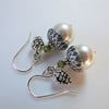 Forest Bounty - Silver Acorns With Pine Cones (Silver)