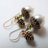 Forest Bounty - Gold Acorns with Pine Cones (Gold)