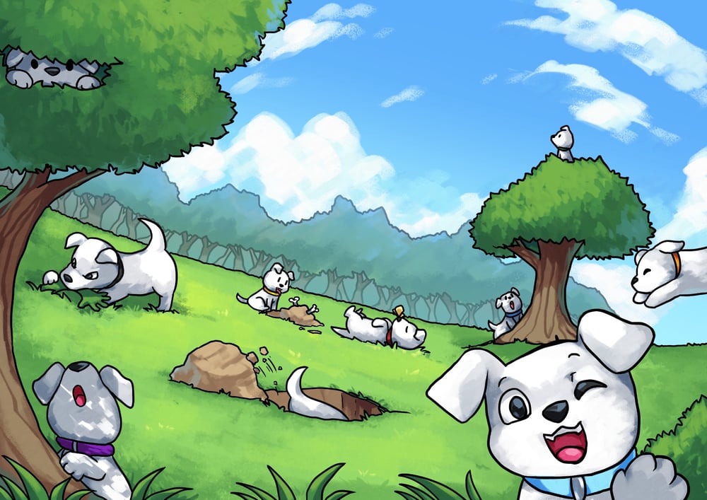 Image of Signed MINECRAFT DOGS Poster!