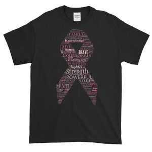 Image of Unisex Pink Ribbon Breast Cancer T-Shirt