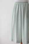 Image of SOLD Pistachio Striped Easy Skirt