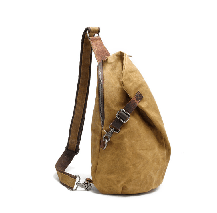 canvas shoulder backpack