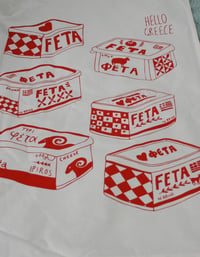 Image 2 of Love Feta - Tea Towel