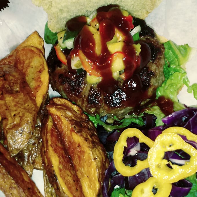 Image of IslandGyal Jerk Burger