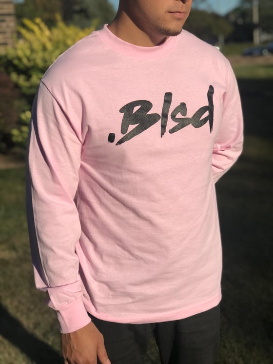 Image of Blsd Think Pink Long Sleeve Men's Tee