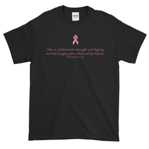 Image of Unisex Without Fear Breast Cancer T-Shirt