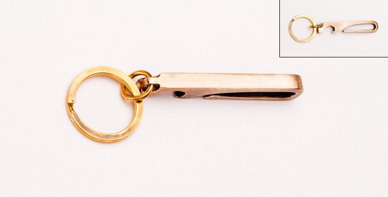 Image of BRASS KEY CHAIN