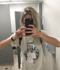 Image 4 of AQUARIUM GIRL t-shirt by meyoco