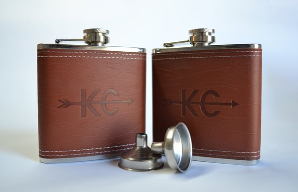 Image of Kansas City Flask - KC Arrow