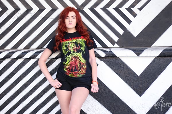 Image of oscillation/swamp monster design tee