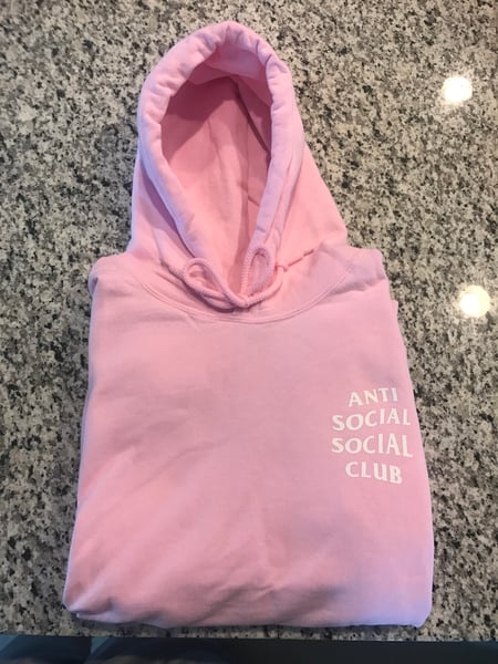 Image of Anti Social Club Hoodie, Size Large, Brand New