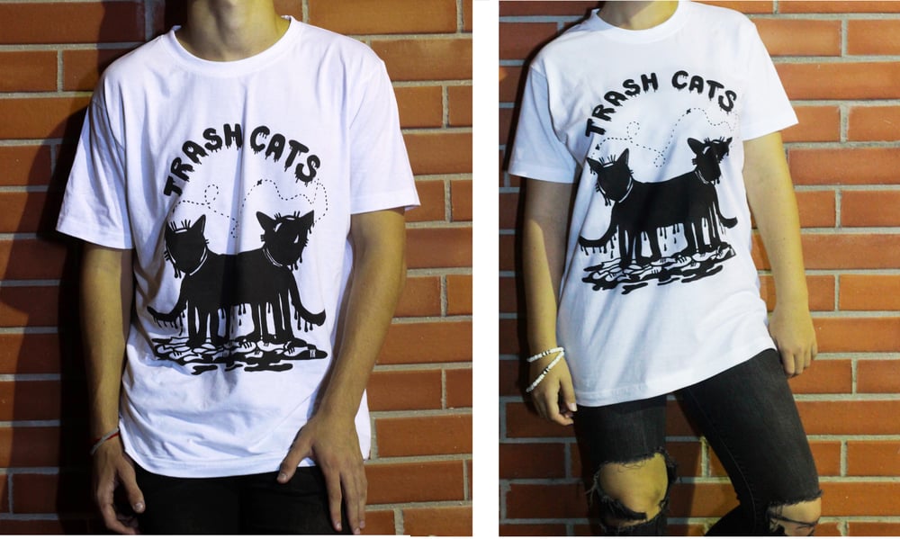 Image of Trash Cats T shirt