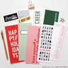 3x8 Holiday Journaling Cards (Digital)