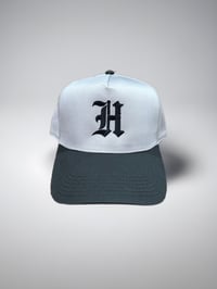 Image of H Cap (Grey/black)