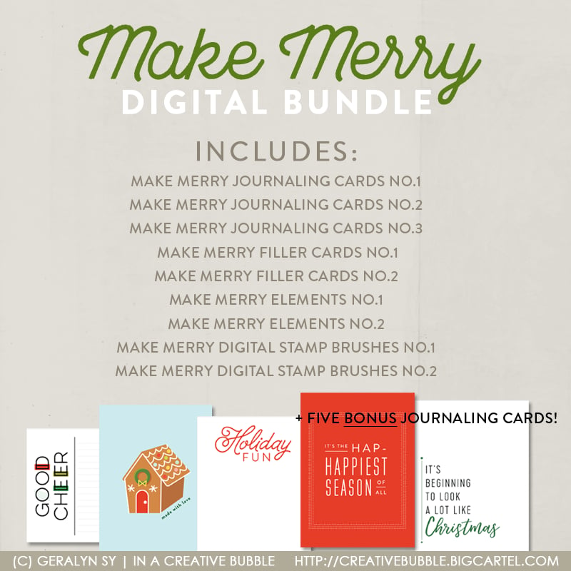 Image of Make Merry Bundle (Digital)