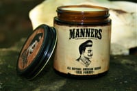 Image 2 of WAX-BASED POMADE (ALL-NATURAL) - 4oz. Amber Glass Jar (choose a scent)