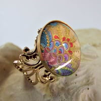Image 1 of Ciao Italy - Paisley Passion Ring