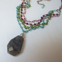 Image 4 of Colorful Celebration Necklace