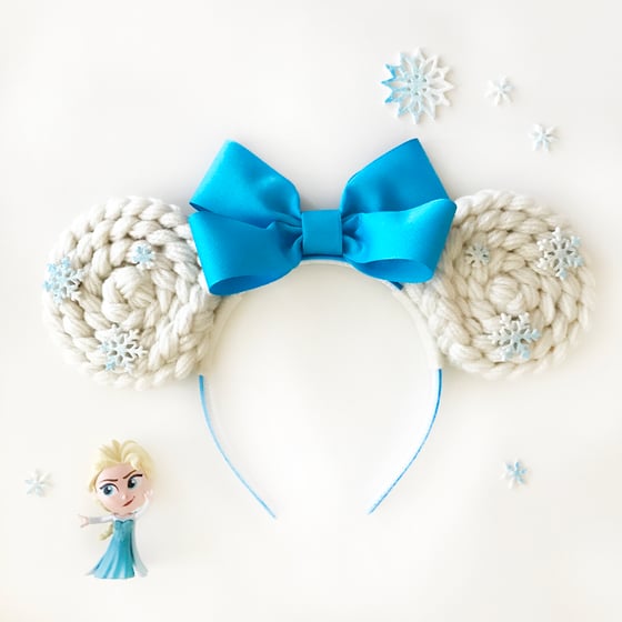 Image of Frozen Elsa Minnie Ears