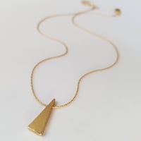 Image 1 of Simple Geometric - Gold Triangle