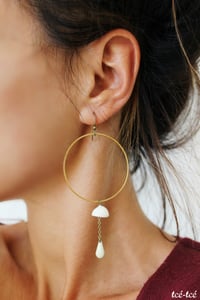 Image 1 of Boucles "Anémone"