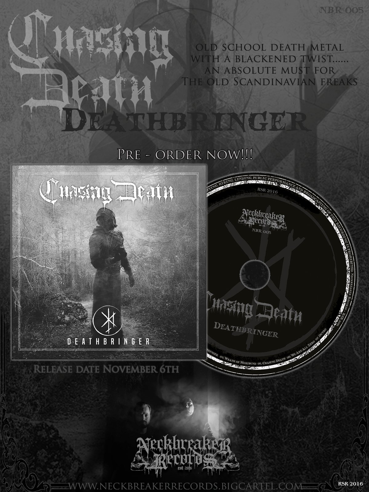 Image of Chasing Death - Deathbringer MCD