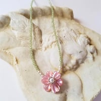 Image 4 of Pretty Pink Posie Necklace