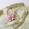 Pretty Pink Posie Necklace