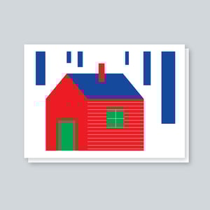 Image of Woodcutter's Cabin card