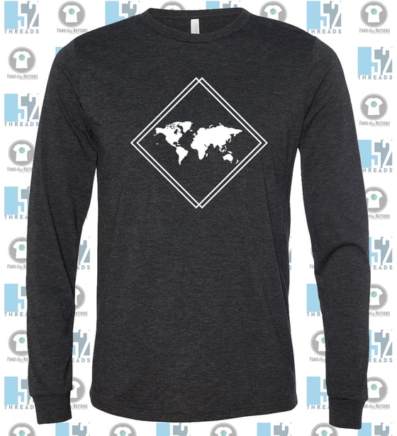 Image of Long Sleeve Soft-style T-shirt {Charcoal}