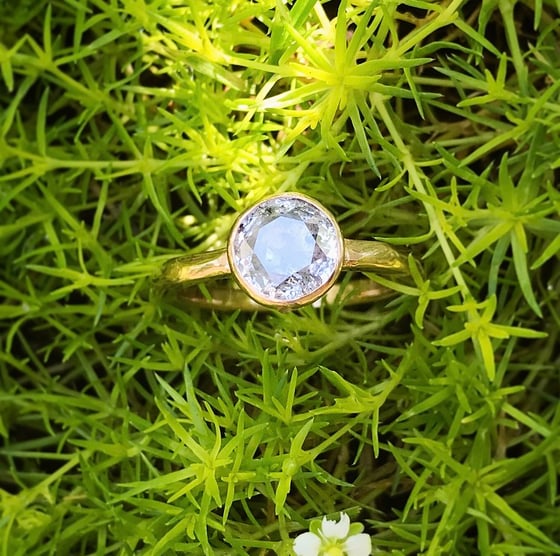 Image of Rose Cut Diamond Ring